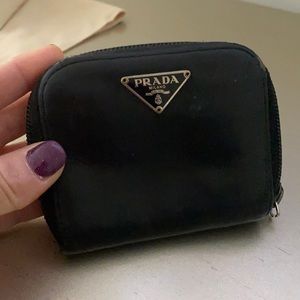 Prada zippy wallet